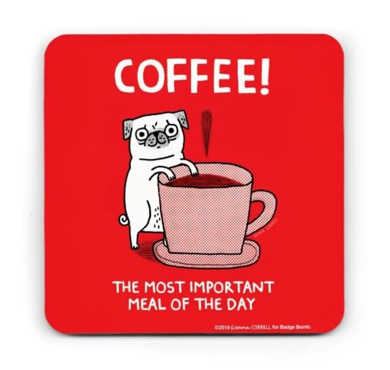 Gemma Correll Dog Coaster