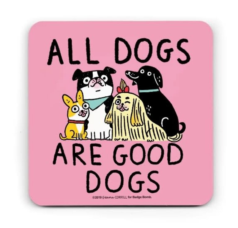 Gemma Correll Dog Coaster