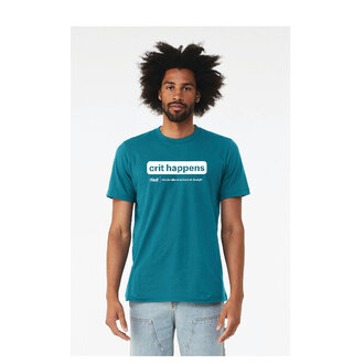 Bella + Canvas Crit Happens Short Sleeve Tshirt