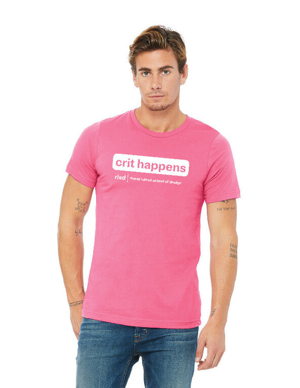 Bella + Canvas Crit Happens Short Sleeve Tshirt