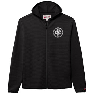League Summit Full Zip Hood Medallion Vintage Black