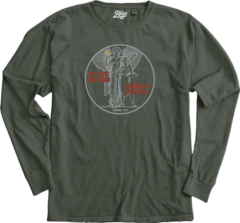 Blue 84 RISD Athena Long Sleeve Tshirt Dyed