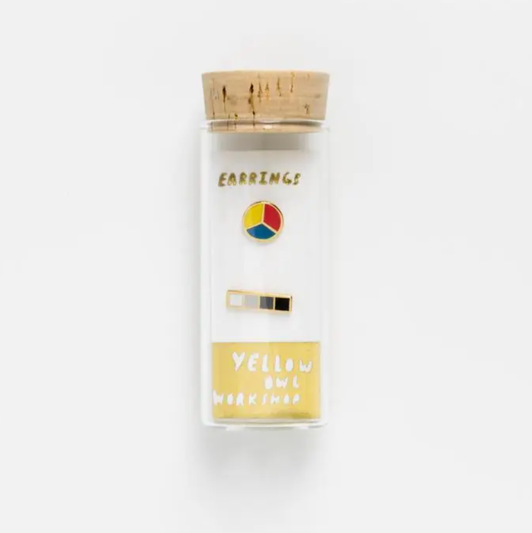 Yellow Owl Workshop Statement Studs Earrings