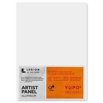 Legion Yupo Medium Aluminum-Backed Artist Panel