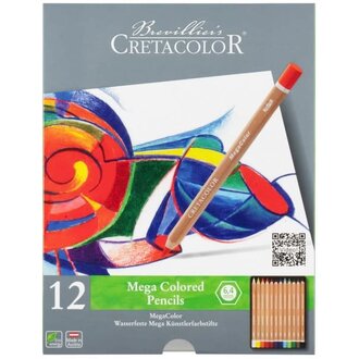 Cretacolor MegaColor Pencil 12 Set