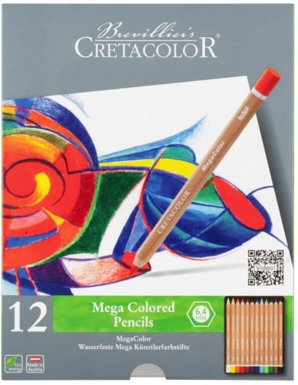 Cretacolor Cretacolor MegaColor Pencil 12 Set