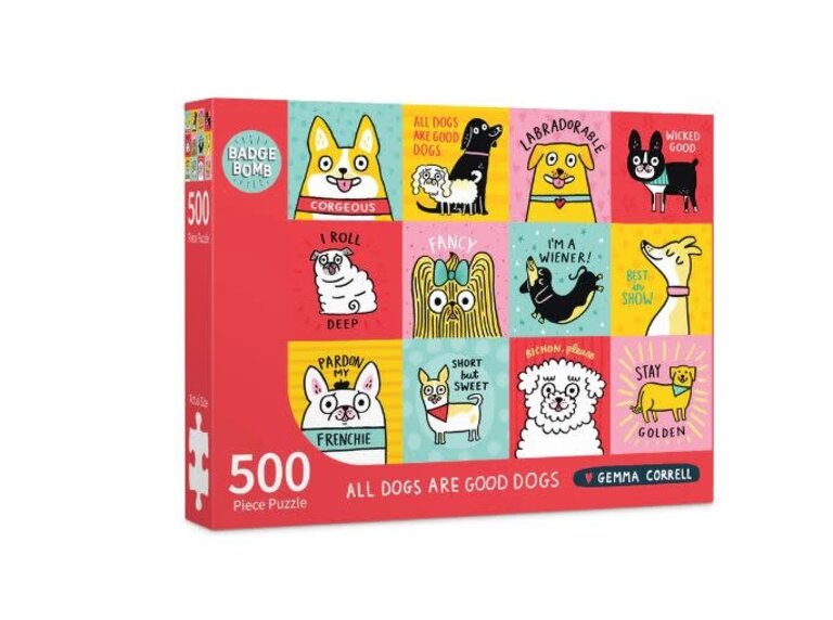Badge Bomb Badge Bomb 500 Piece Puzzle