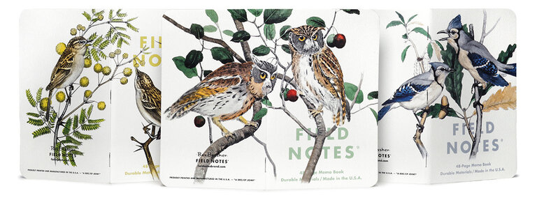Field Notes Field Notes Birds & Trees of North America 3 Pack