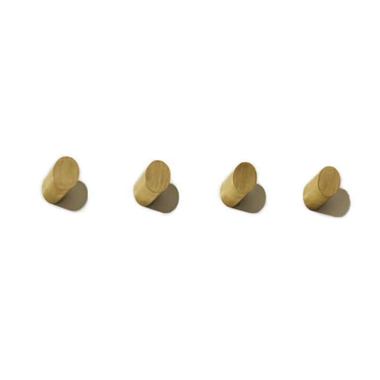 Farrah Sit Light + Ladder Parallax Brass Hook (Set of 3)