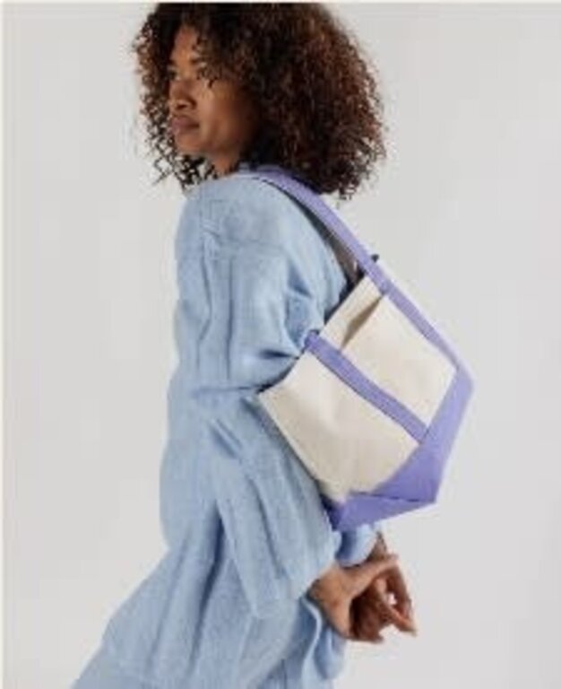 Ellen Van Der Laan Baggu Heavyweight Small Canvas Tote Bluebell