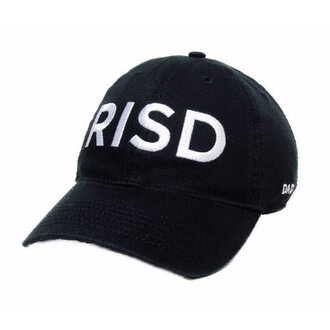 RISD RISD Block Dad Baseball Cap Hat Black/White