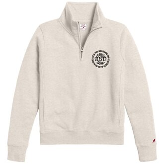 League Academy 1/4 Zip Oatmeal