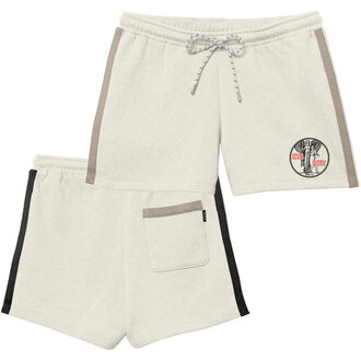 League-Legacy Collegiate Wear Womens Athena Chaser Striped Short Oatmeal League-Legacy Collegiate Wear Womens Athena Chaser Striped Short Oatmeal