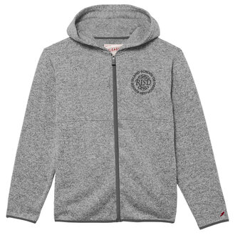 League-Legacy Collegiate Wear Saranac Full Zip Hood Nimbus Grey