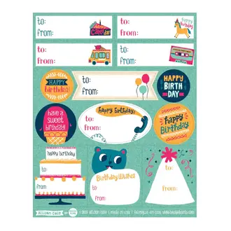 Allison Cole Gift Label Stickers