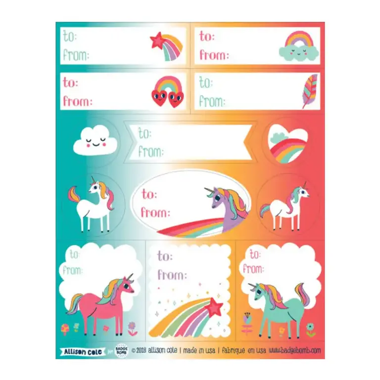 Allison Cole Gift Label Stickers