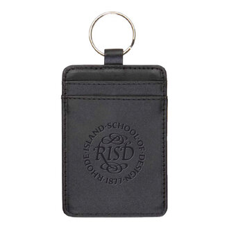 RISD Medallion Leatherette Vertical ID Keytag