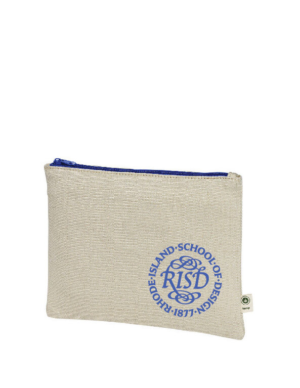 RISD Hemp Pouch Corner Medallion