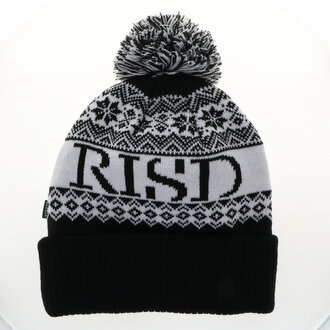 Legacy RISD North Pole Knit In Cuff Beanie With Pom