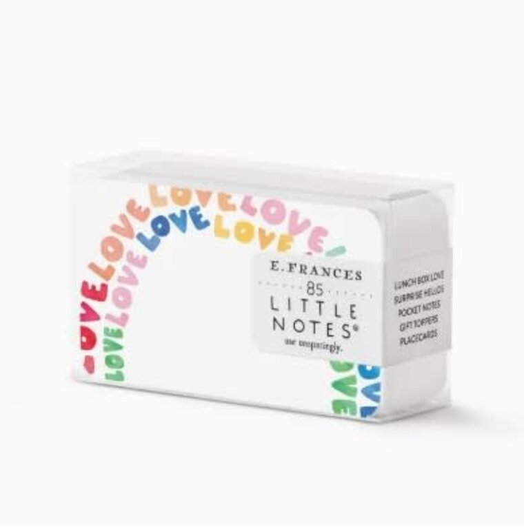 E. Frances Paper Company E. Frances Little Notes Boxed Set Love