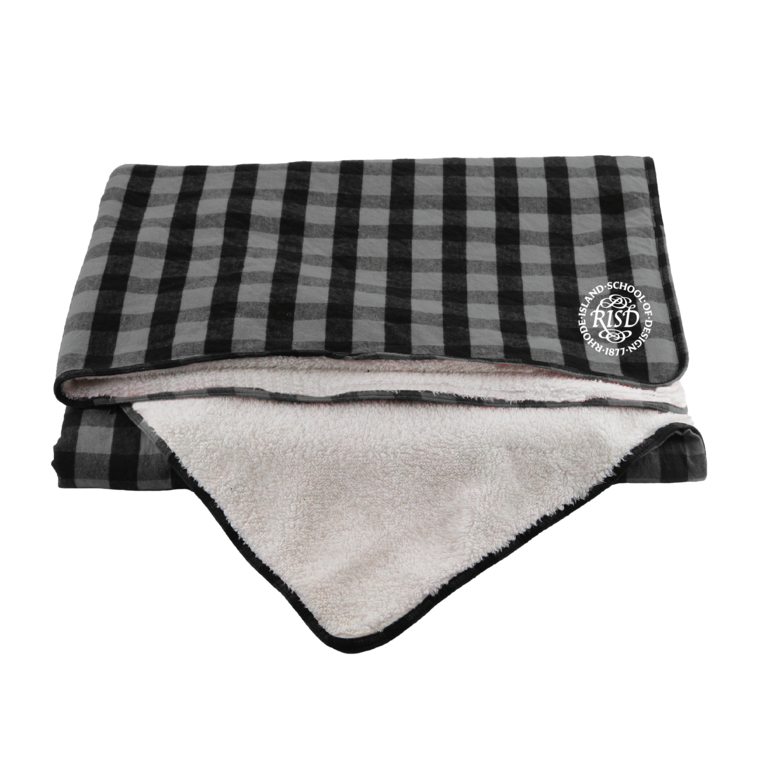 Boxercraft Everest Flannel Blanket Char/Blk/Nat