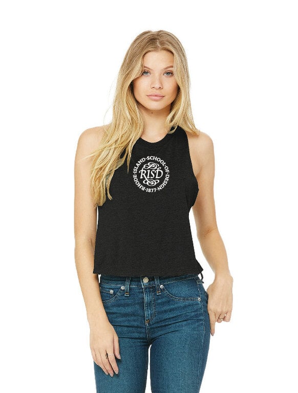 Bella + Canvas Medallion Ladies' Racerback Cropped Tank
