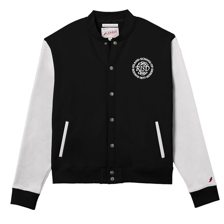 League 1991 Varsity Jacket Embroidered Medallion LC