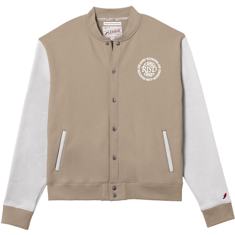 League 1991 Varsity Jacket Embroidered Medallion LC