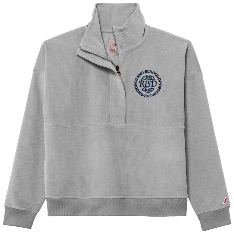 L2 Brand Womens Half Zip Stretch Cord