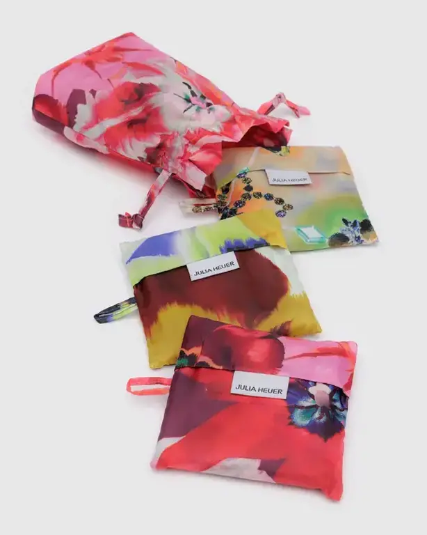 Ellen Van Der Laan Standard Reusable Nylon Bag Set of 3