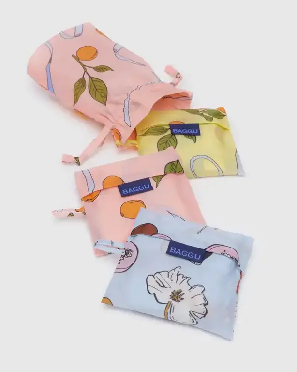 Ellen Van Der Laan Standard Reusable Nylon Bag Set of 3