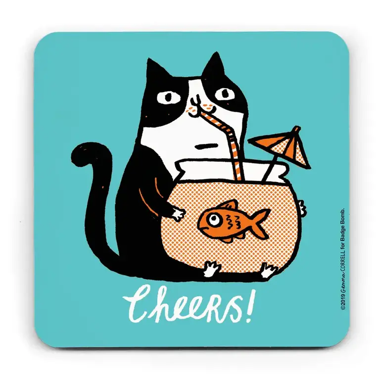 Allison Cole Cat Coaster