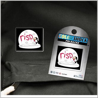 Seth MacFarland Family Guy Acrylic Pin Back 2" Square