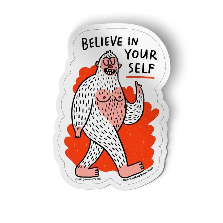 Gemma Correll Spooky Sticker