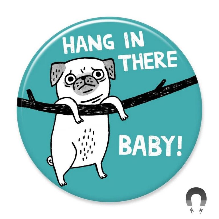 Gemma Correll Dog Big Magnet 2.25"