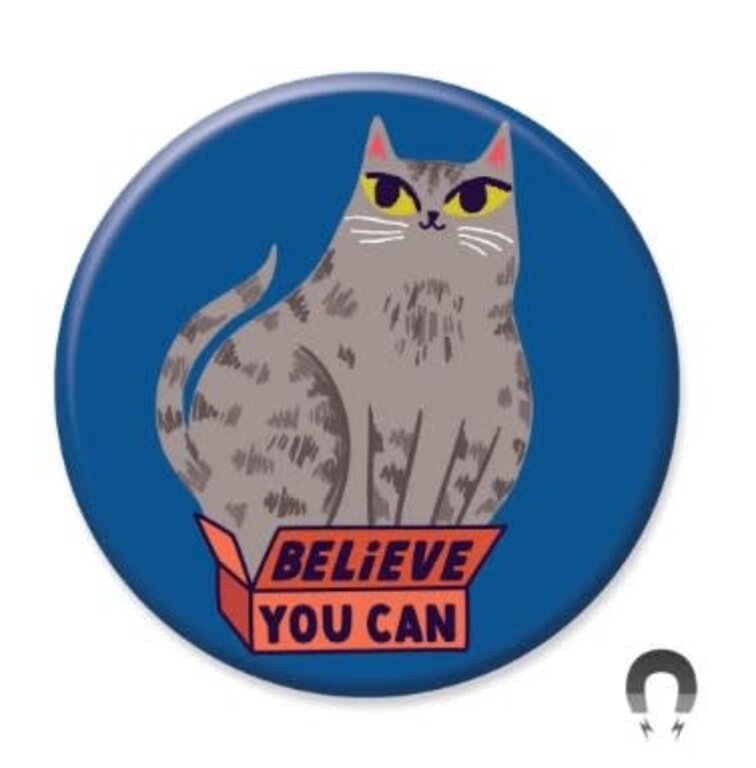 Allison Cole Cat Big Magnet 2.25"