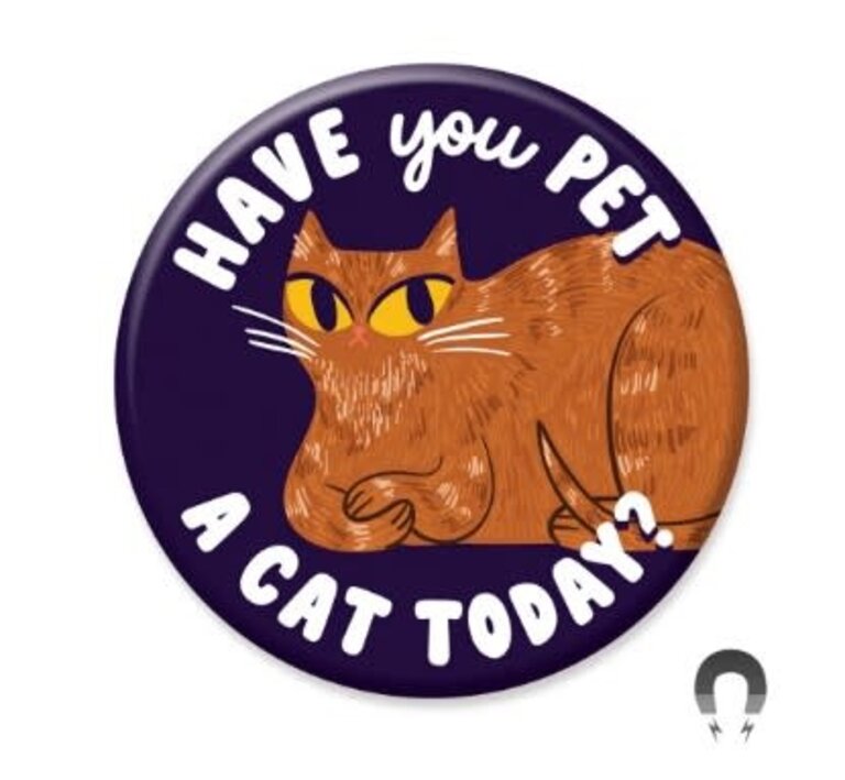 Allison Cole Cat Big Magnet 2.25"