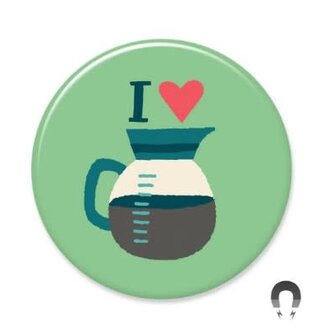 Allison Cole Coffee Big Magnet 2.25"