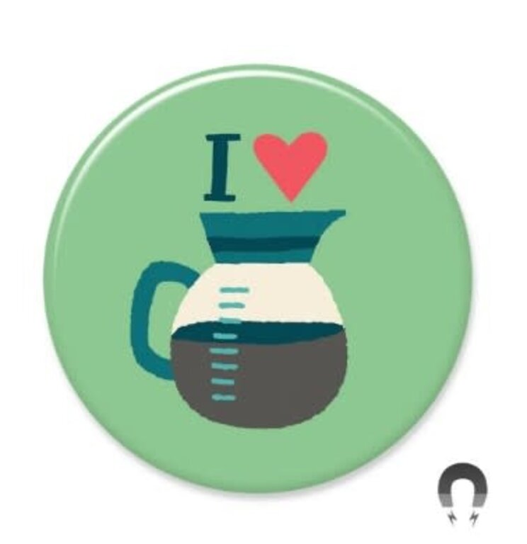 Allison Cole Coffee Big Magnet 2.25"