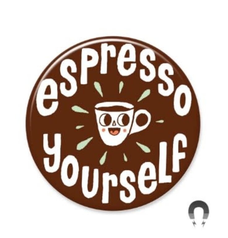 Allison Cole Coffee Big Magnet 2.25"