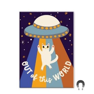 Allison Cole Space Big Magnet 2.25"