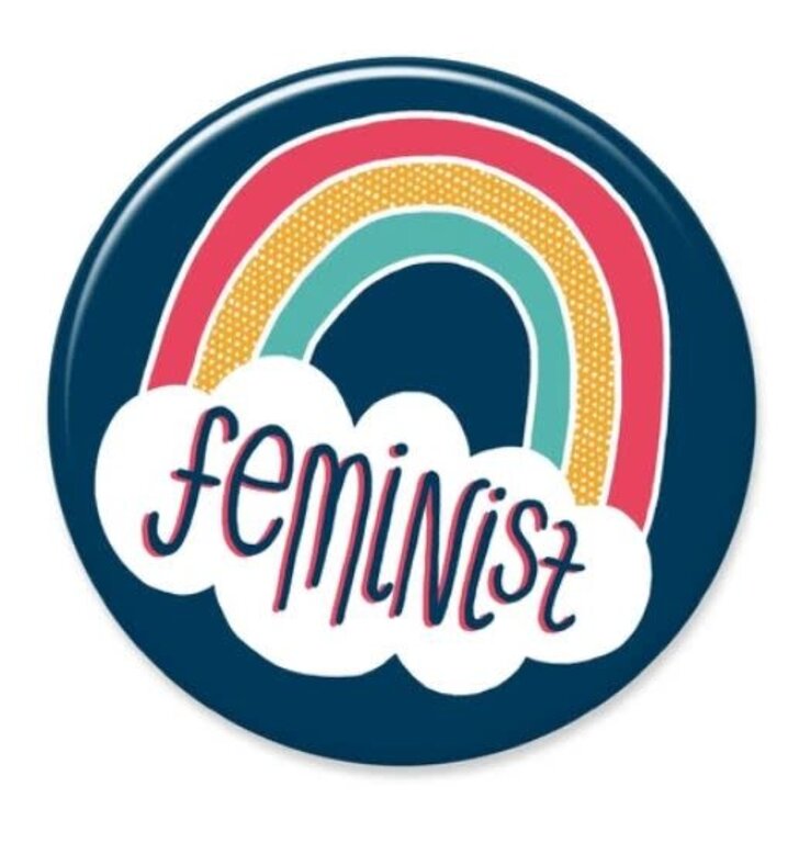 Allison Cole Feminist Big Magnet 2.25"