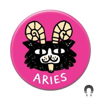 Gemma Correll Cat Astrology Magnet