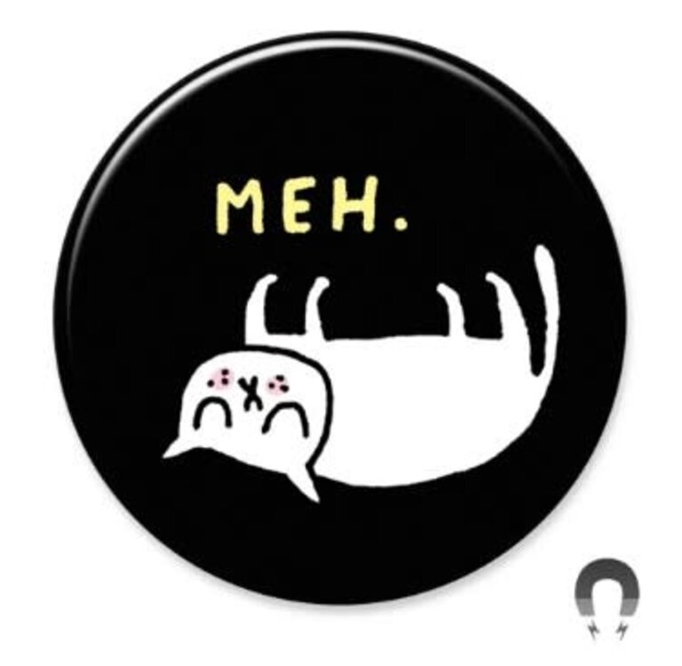 Gemma Correll Cattitude Big Magnet 2.25"