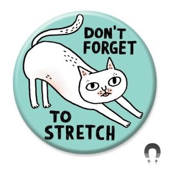 Gemma Correll Cat Big Magnet 2.25"