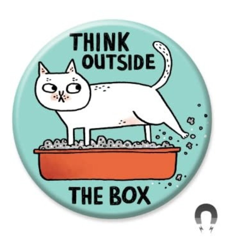 Gemma Correll Cat Big Magnet 2.25"
