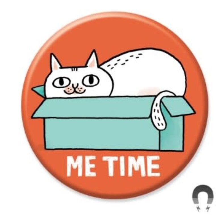 Gemma Correll Cat Big Magnet 2.25"