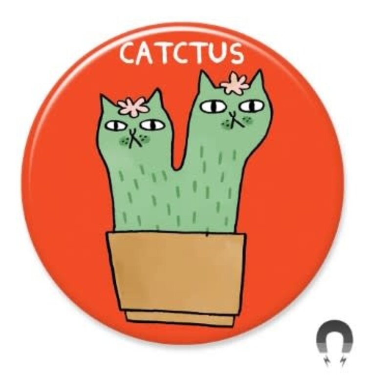 Gemma Correll Cat Big Magnet 2.25"