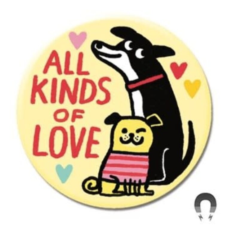 Gemma Correll Dog Big Magnet 2.25"