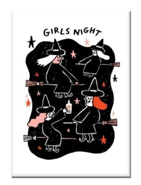 Gemma Correll Spooky Rectangle Magnet